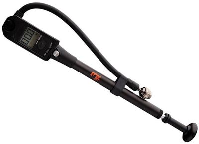 Fox Suspension High Pressure Digital Shock Pump - Black - w/Swivel Head, Black