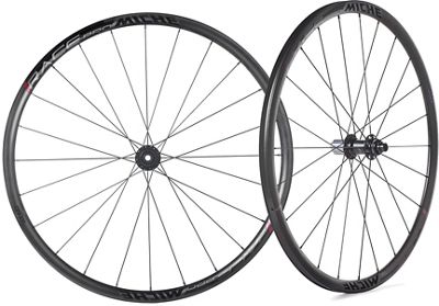 Miche Race AXY-WP DX Disc Road Wheelset - Black - Shimano}, Black