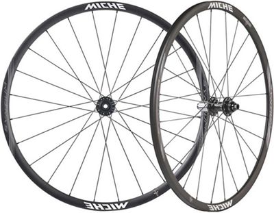 Miche Syntium WP Axy Disc Road Wheelset - Black - Campagnolo}, Black