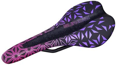 Supacaz Scorch Carbon Saddle - Neon Pink-Purple, Neon Pink-Purple