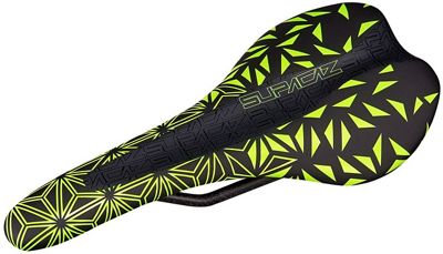 Supacaz Scorch Carbon Saddle - Neon Yellow, Neon Yellow