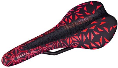 Supacaz Scorch Carbon Saddle - Red, Red