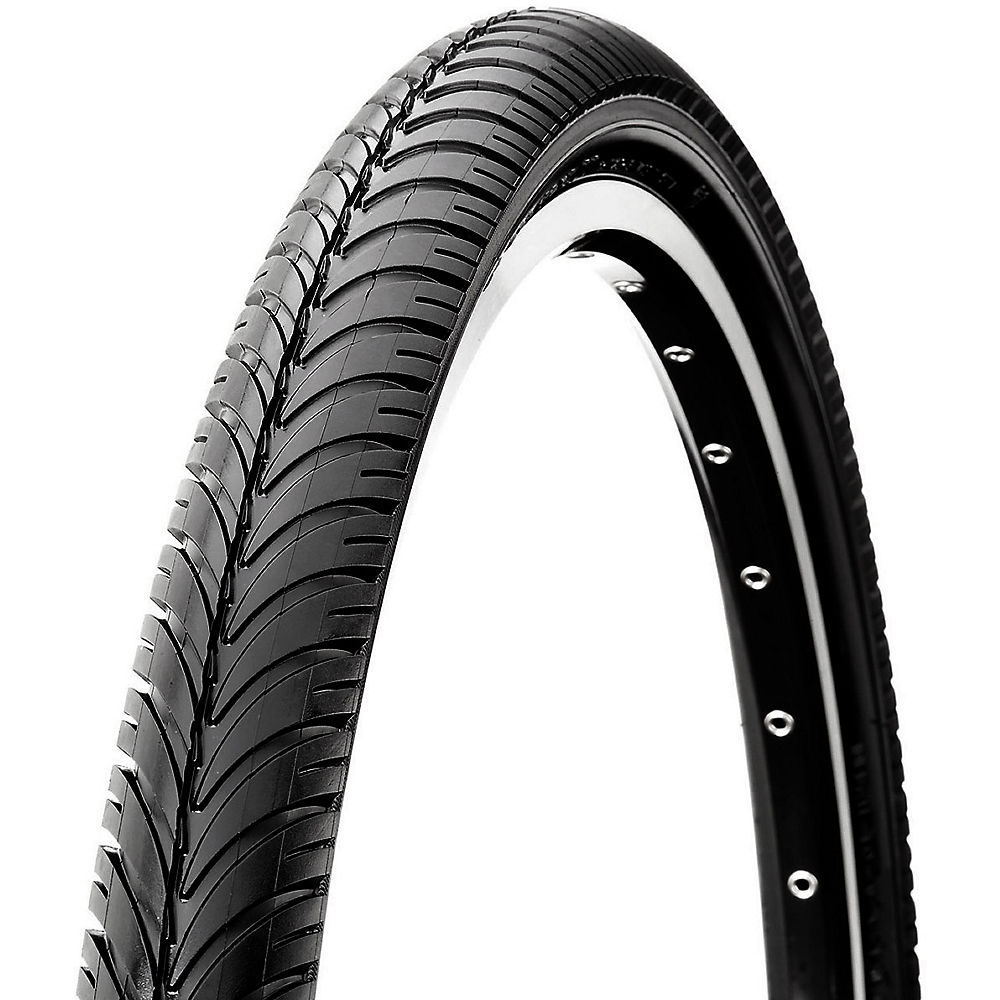 CST C-1125 Trekking Tyre - Black - Wired Bead, Black