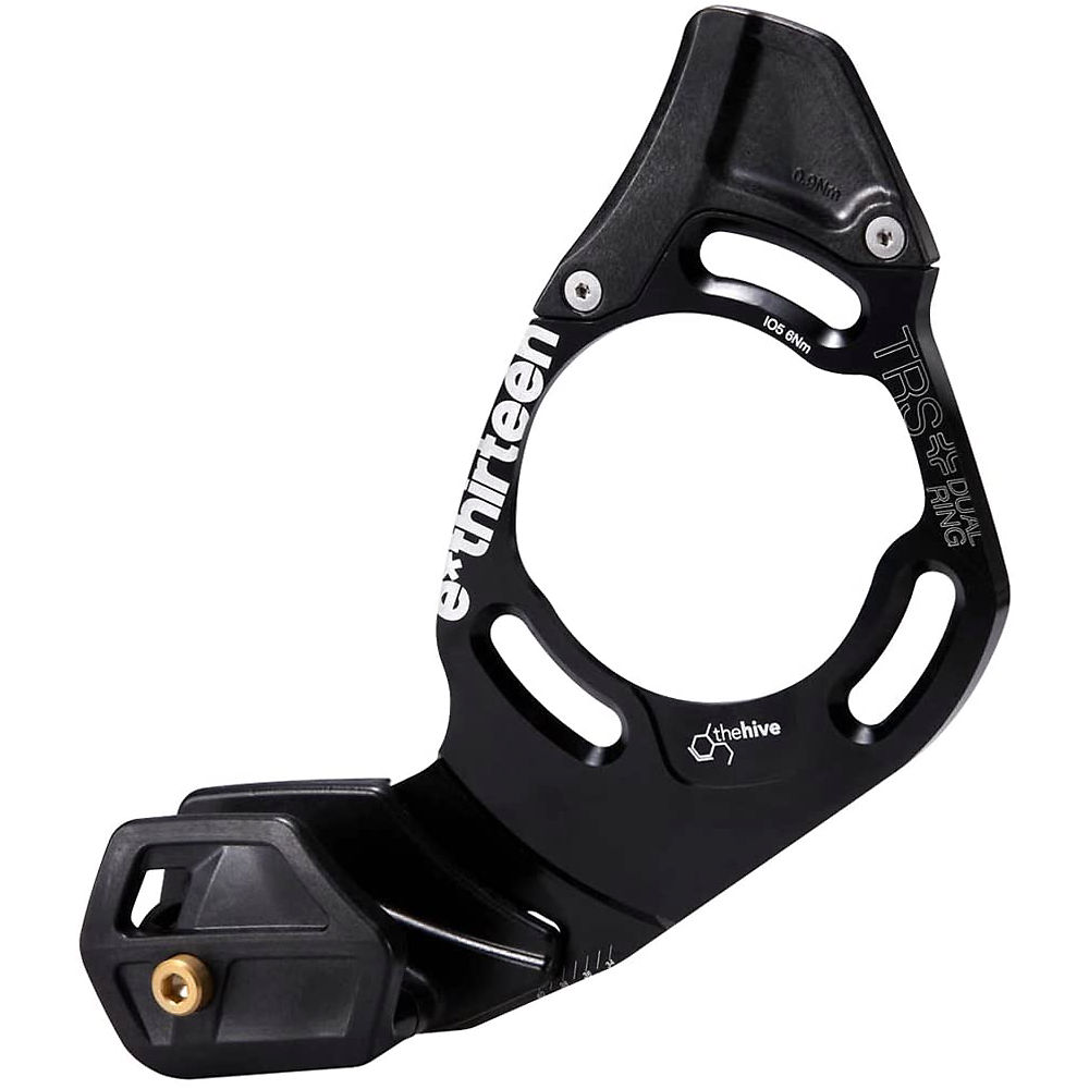 E Thirteen TRS Dual Ring Chain Guide - Noir, Noir