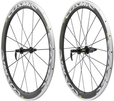 Mavic Cosmic Carbone SL Wheelset - Black - Shiimano, Black