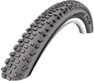 Schwalbe Rapid Rob MTB Tyre - Black - Wired, Black