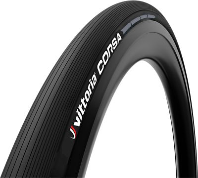 Vittoria Corsa G Folding Road Tyre - Full Black - 700c}, Full Black