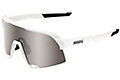 100% S3 Matte White Mirror Lens Sunglasses 2022