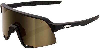 100% S3 Soft Gold Lens Sunglasses 2022, Gold
