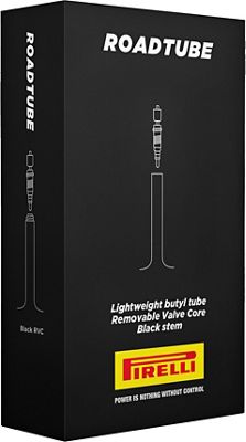 Pirelli RoadTUBE Inner Tubes - Black - 60mm Valve, Black