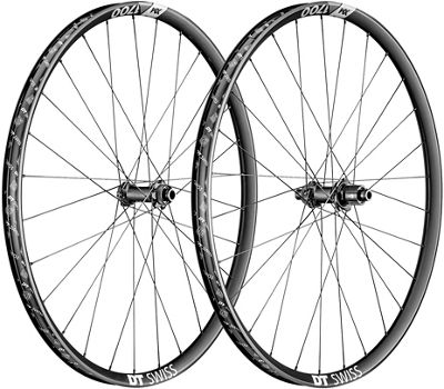 DT Swiss M1700 Spline Boost Disc Wheelset - Black - Microspline 12 x 148mm 32mm}, Black