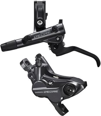 Shimano M6120 Front Hydraulic Disc Brake - Black - 1700mm F203P/PM, Black