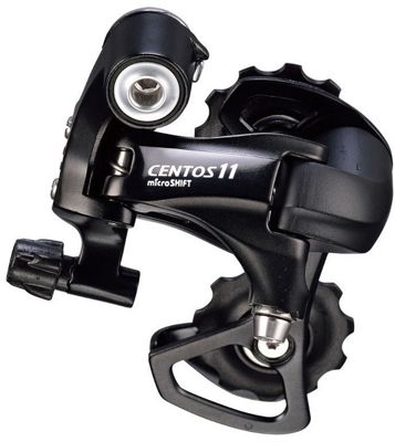 microSHIFT Centos 11 R58S 11 Speed Rear Derailleur - Black - Short Cage}, Black