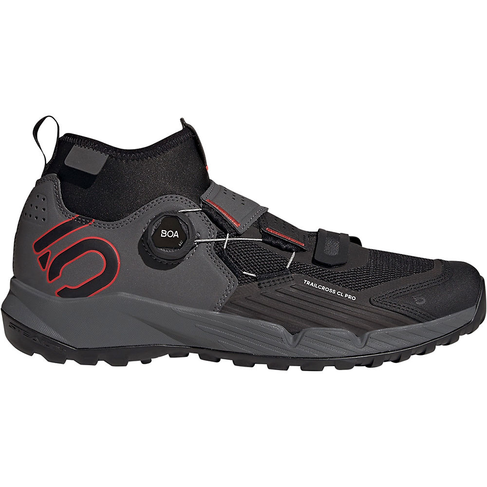 Five Ten Trailcross Pro Clip - In MTB Shoes AW22 - grey five-core black-core black - UK 9}, grey five-core black-core black
