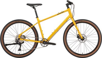 Kona Dew Plus Urban Bike 2022 - Gloss Kodak Yellow, Gloss Kodak Yellow