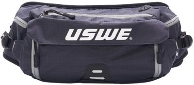 USWE Zulo 6 Hydration Hip Pack SS22 - Carbon Black - One Size}, Carbon Black