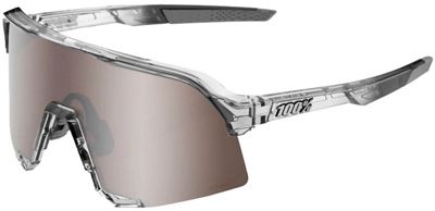 100% S3 Polished Grey Mirror Lens Sunglasses 2022, Polished Grey