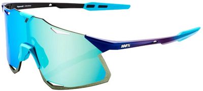 100% Hypercraft Mirror Lens Sunglasses 2022 - Matte Metallic, Matte Metallic