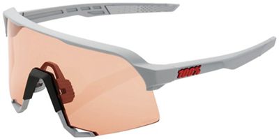 100% S3 Stone Grey Coral Lens Sunglasses 2022, Stone Grey