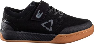 Leatt Junior 2.0 Flat Pedal Shoe 2023 - Black - Kids UK 13}, Black