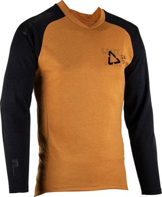 Leatt MTB AllMtn 5.0 Jersey 2023 - Rust - M}, Rust