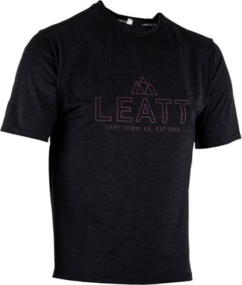 Leatt MTB Trail 1.0 Jersey 2023 - Black - XL}, Black