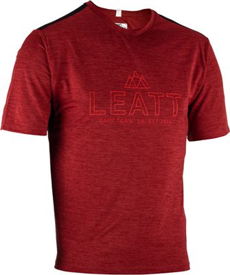 Leatt MTB Trail 1.0 Jersey 2023 - Lava - S}, Lava