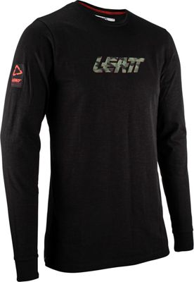 Leatt Camo Long Sleeve T-Shirt 2023 - black Camo - L}, black Camo