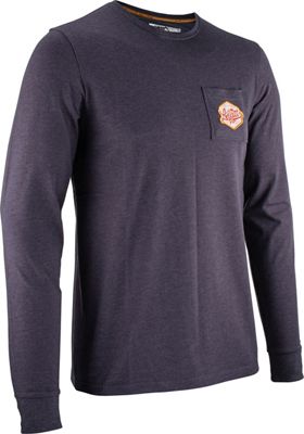 Leatt Retro Long Sleeve T-Shirt 2023 - Blue Retro - S}, Blue Retro