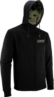 Leatt Camo Hoodie 2023 - black Camo - XL}, black Camo