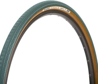 Panaracer Gravel King SemiSlick Colour Gravel Tyre 2022 - Blue Grey-Brown - 700c}, Blue Grey-Brown