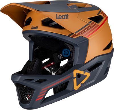 Leatt MTB Gravity 4.0 Helmet 2023 - Suede - L}, Suede