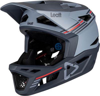 Leatt MTB Gravity 4.0 Helmet 2023 - Titanium - M}, Titanium