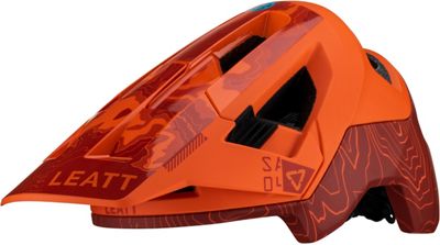 Leatt MTB All Mountain 4.0 Helmet 2023 - Flame - S}, Flame