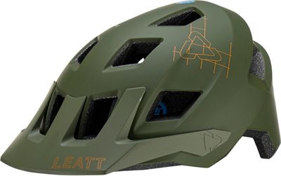 Leatt MTB All Mountain 1.0 Helmet 2023 - Pine - S}, Pine