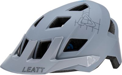 Leatt MTB All Mountain 1.0 Helmet 2023 - Titanium - S}, Titanium