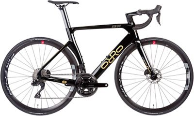 Orro Venturi STC 105 Di2 R800DB Road Bike 2023 - Black - Gold Gloss - M, Black - Gold Gloss