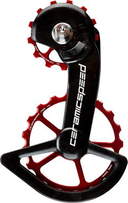 CeramicSpeed OSPW System Shimano R9200-R8100 - Rouge - Short Cage, Rouge