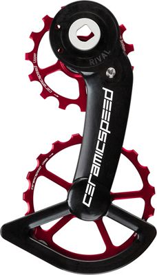 CeramicSpeed OSPW System SRAM Rival AXS - Red - Short Cage, Red
