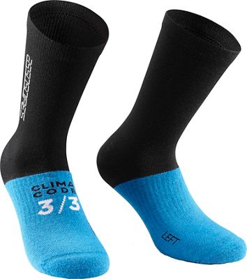 Assos Ultraz Winter Socks EVO AW22 - Black Series - M/L}, Black Series