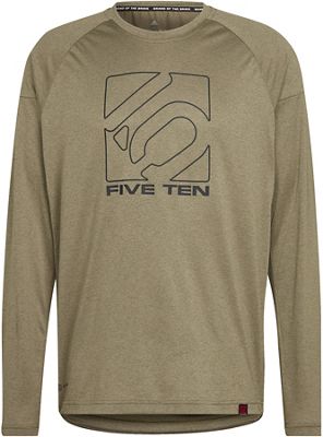 Five Ten Long Sleeve Jersey AW22 - Orbit Green - XXL}, Orbit Green