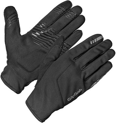 GripGrab Hurricane 2 Windproof Midseason Glove AW22 - Black - L}, Black