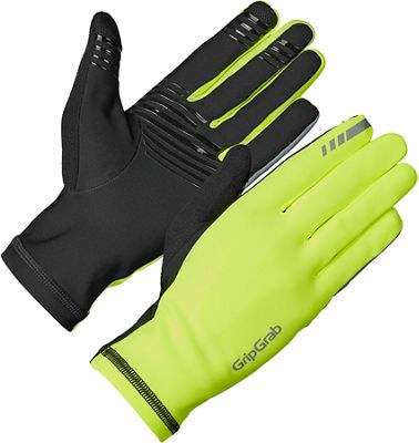 GripGrab Insulator 2 Hi-Vis Midseason Glove AW22 - Hi Vis Yellow - L}, Hi Vis Yellow