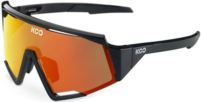 KOO Spectro Sunglasses (Red Mirror Lens) - Black Red, Black Red