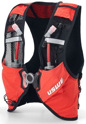 USWE Pace 8 Running Hydration Vest SS21 - rosso - Small, rosso