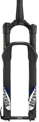 RockShox Reba RL Solo Air Fork - Diffusion Black - Blue - 100mm Travel, Diffusion Black - Blue