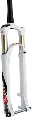 Suntour Axon RL-R Air Fork - White-Red - 120mm Travel, White-Red