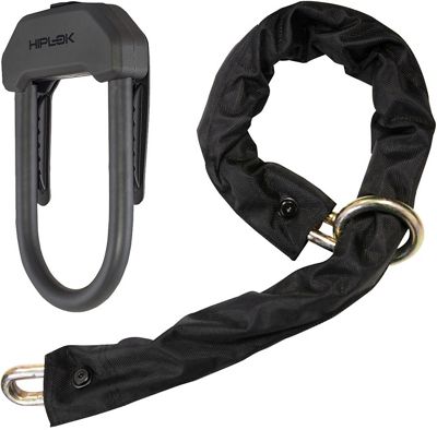 Hiplok DXXL Security Chain and D Lock - All Black - Sold Secure Diamond Rated}, All Black