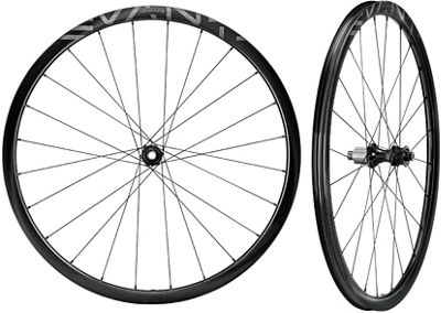 Campagnolo Levante 2-Way Fit Carbon Gravel Wheelset - Black - N3W}, Black