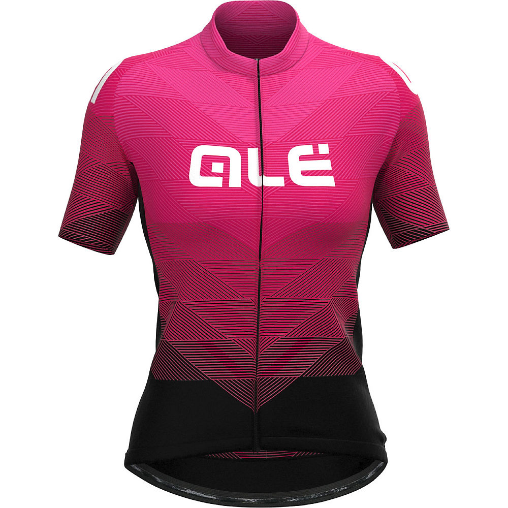 Alé Prime Women's Como Short Sleeve Jersey SS22 - Pink - M}, Pink